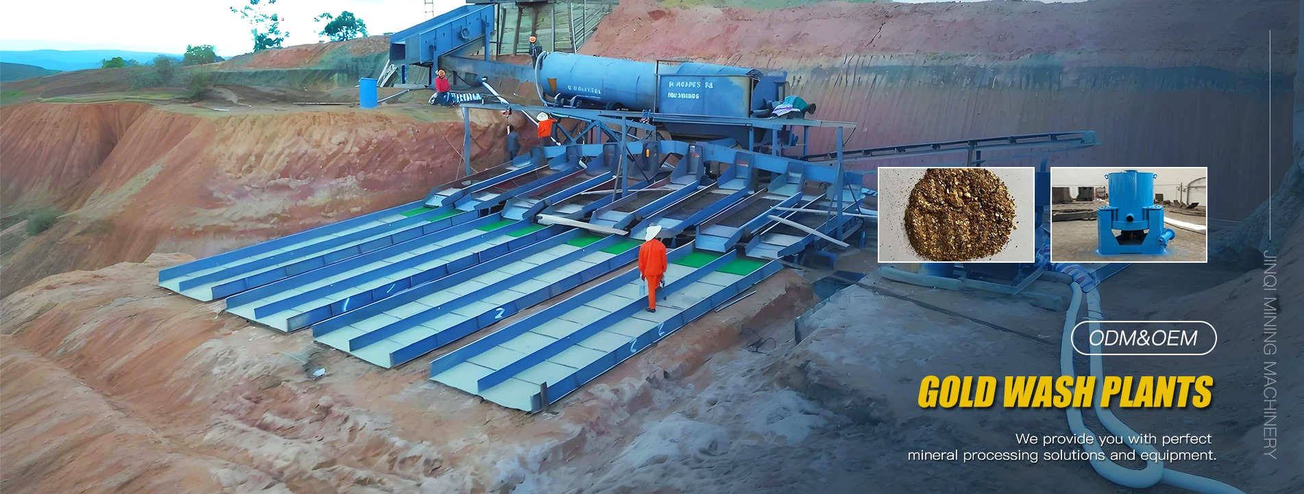 Gold Wash Plants Leverantör i Kina