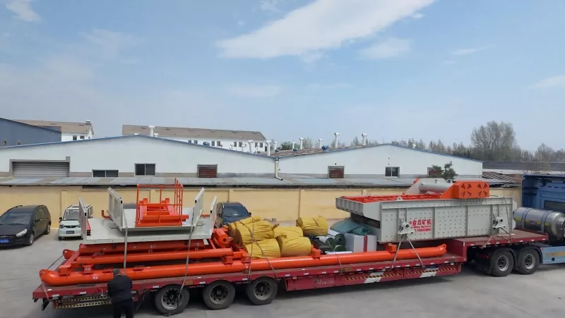 Upprepad beställning från Centralasien! Jinqi Gold Mining Screen Unit levereras