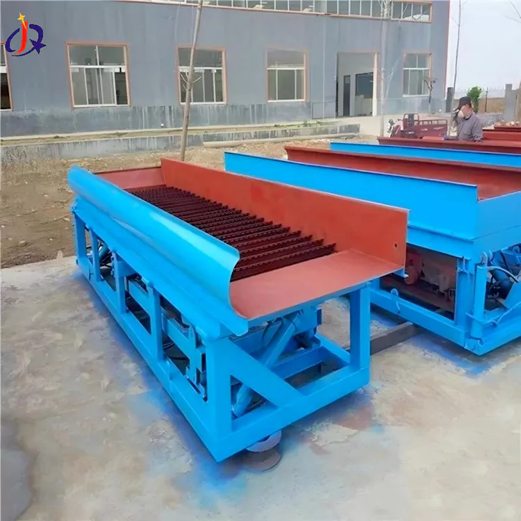 Alluvial guldpulserande sluss