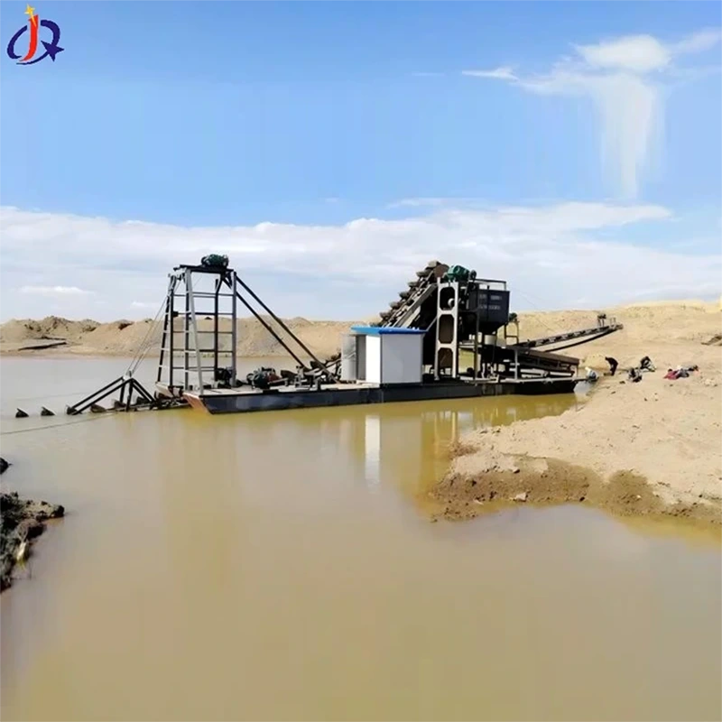 River Gold Dredger för Placer Gold Extraction
